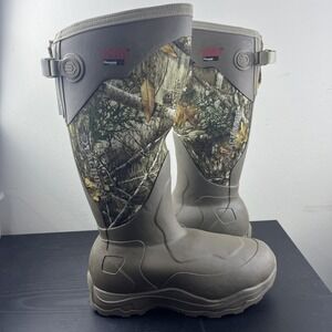 LaCrosse Alpha Agility 17 Realtree Edge 1200G Boots Mens Size 9 Hunting